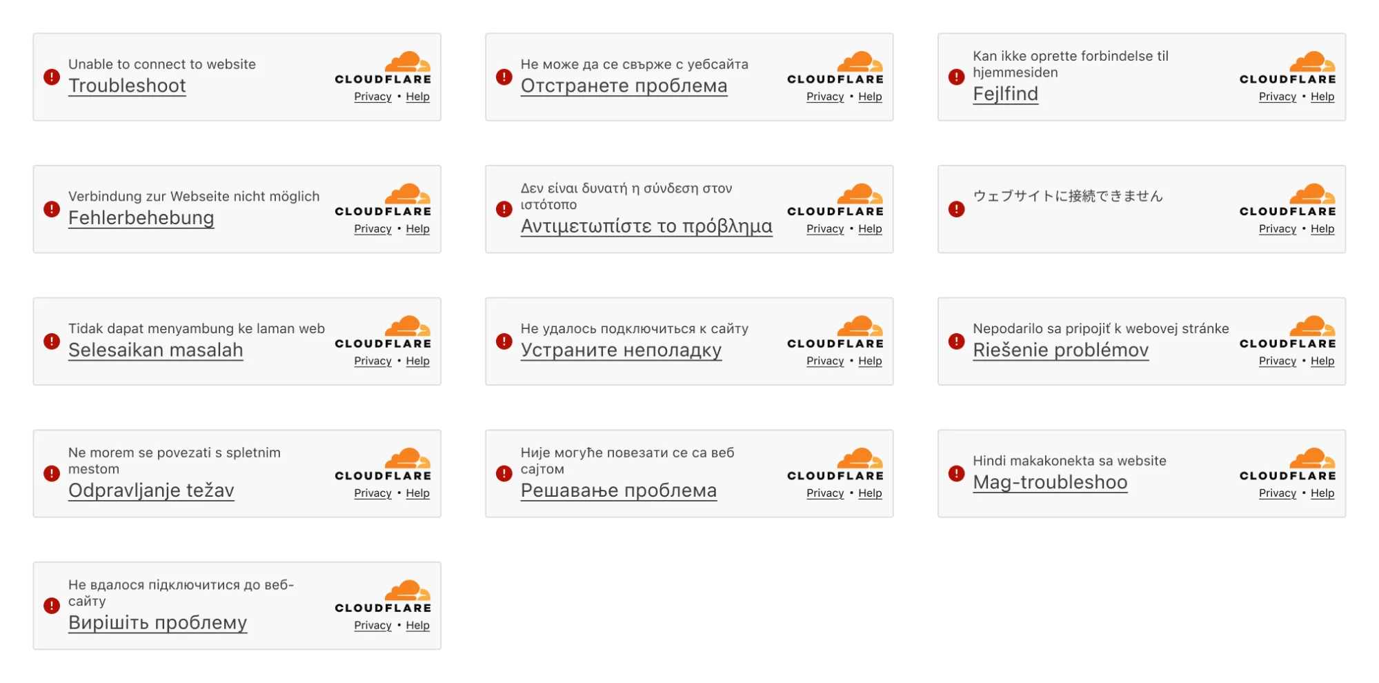 Самый узнаваемый интерфейс в сети: как мы переделали страницы проверок Cloudflare