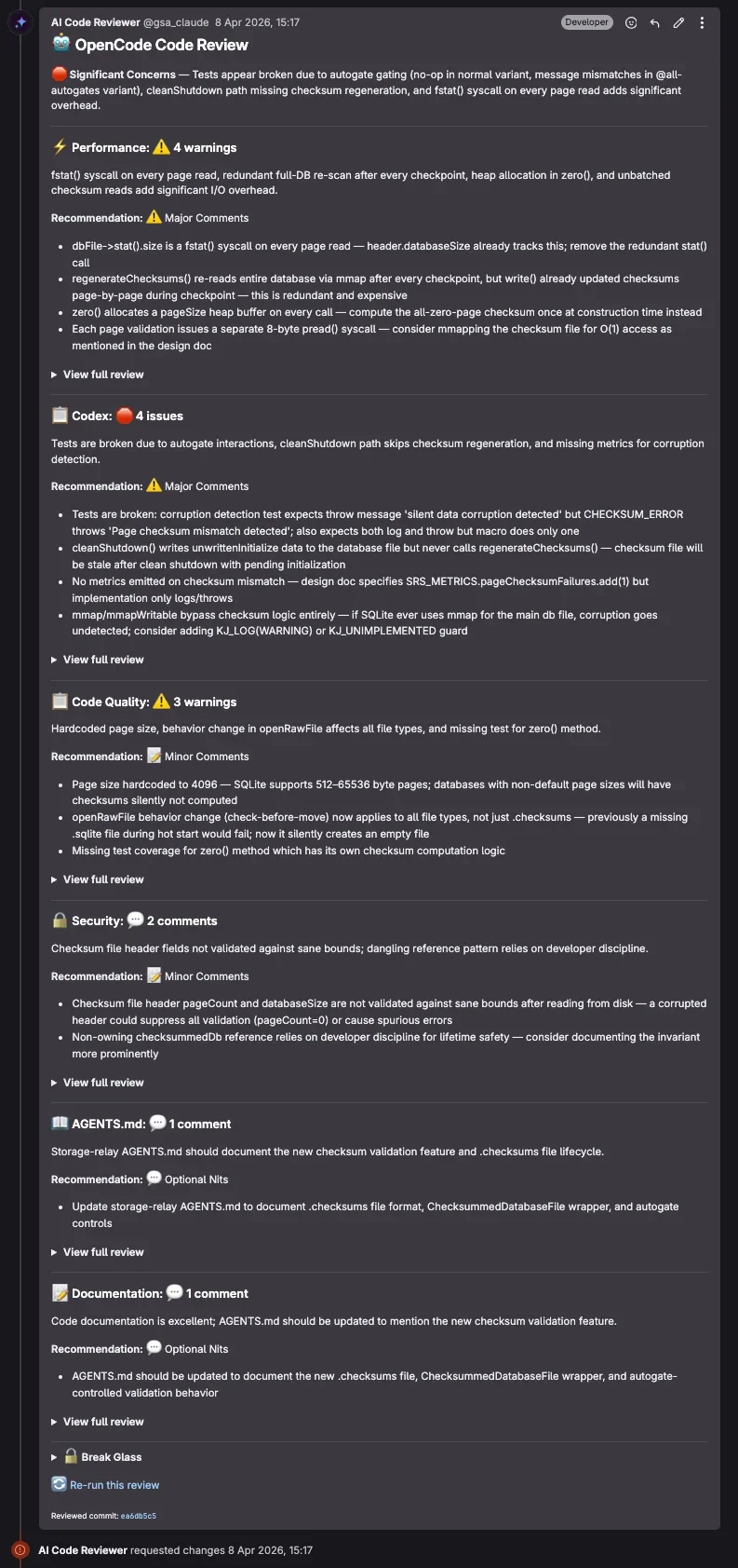 Orchestrating AI Code Review at scale