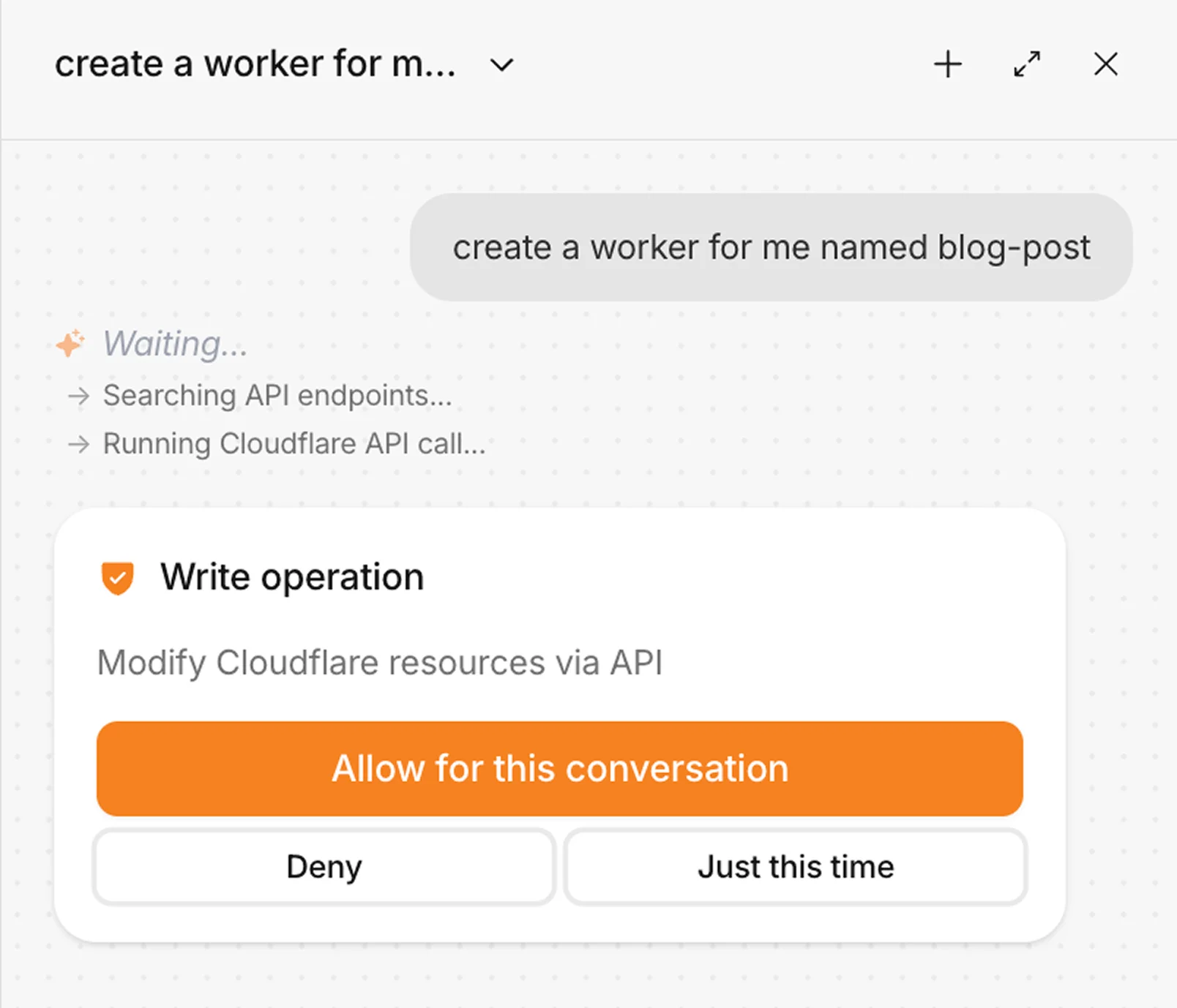 Introducing Agent Lee - a new interface to the Cloudflare stack