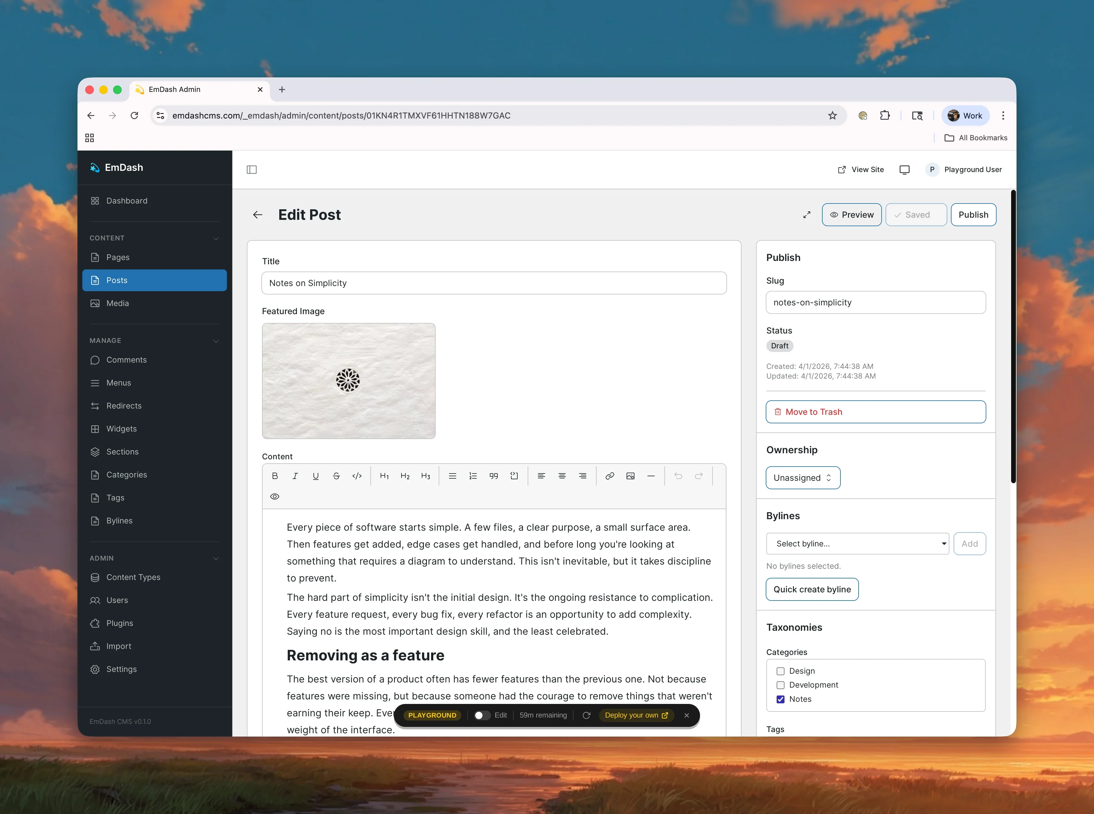 Introducing EmDash — the spiritual successor to WordPress that solves plugin security